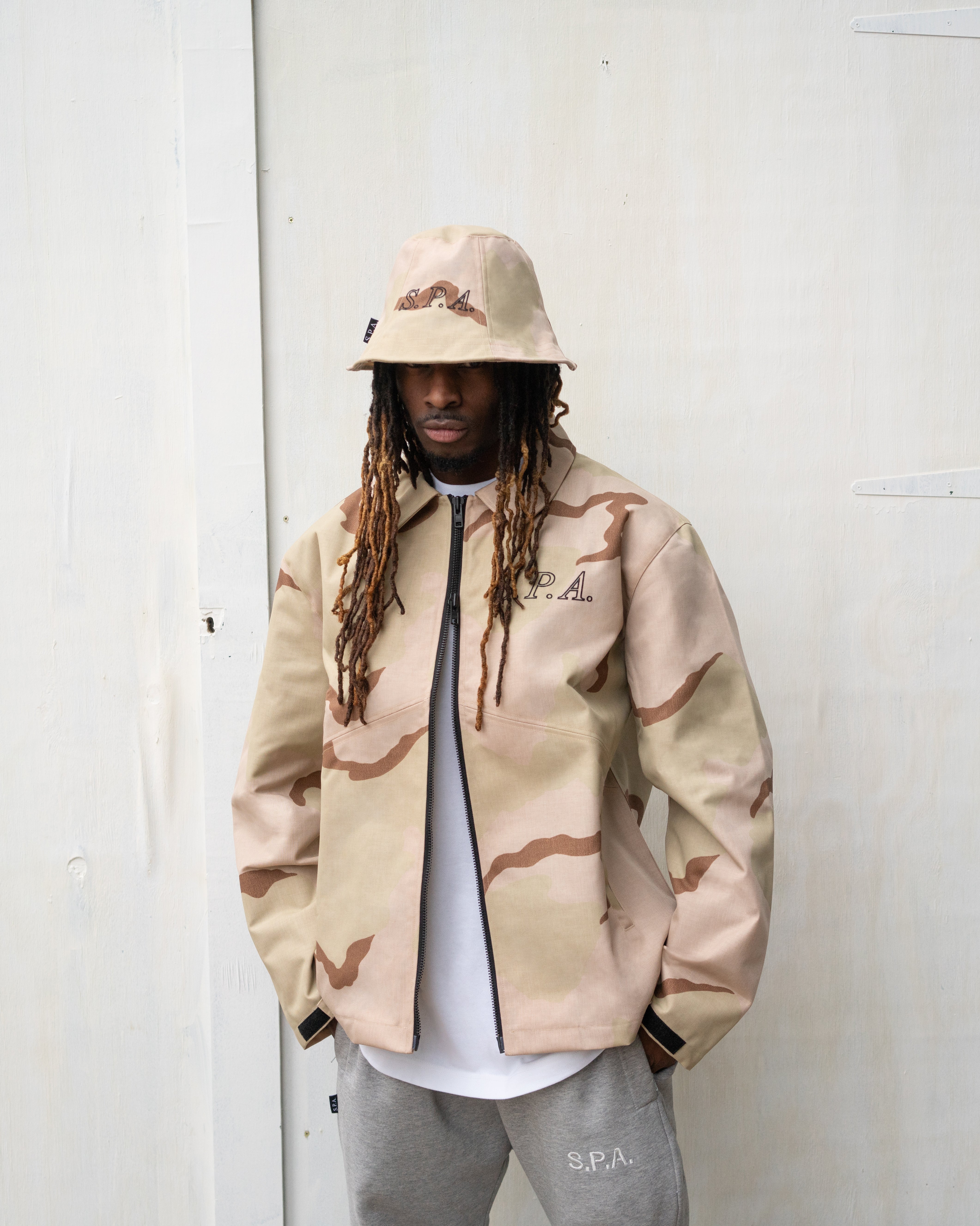 CORDURA ZIP-UP COACH JACKET - FABRIC SUPPLIED BY RÆBURN
