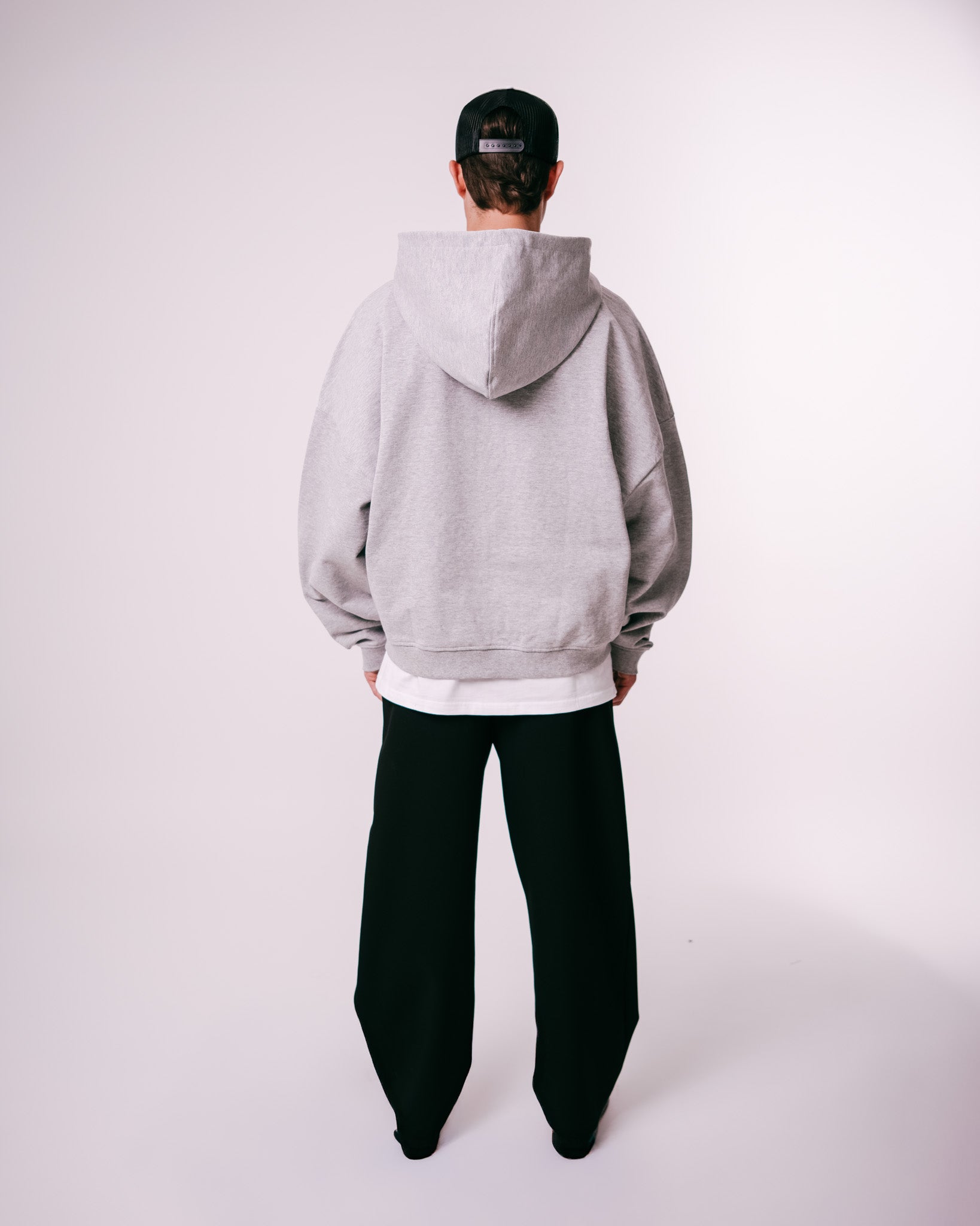 Essentials Zip Hoodie - Grey