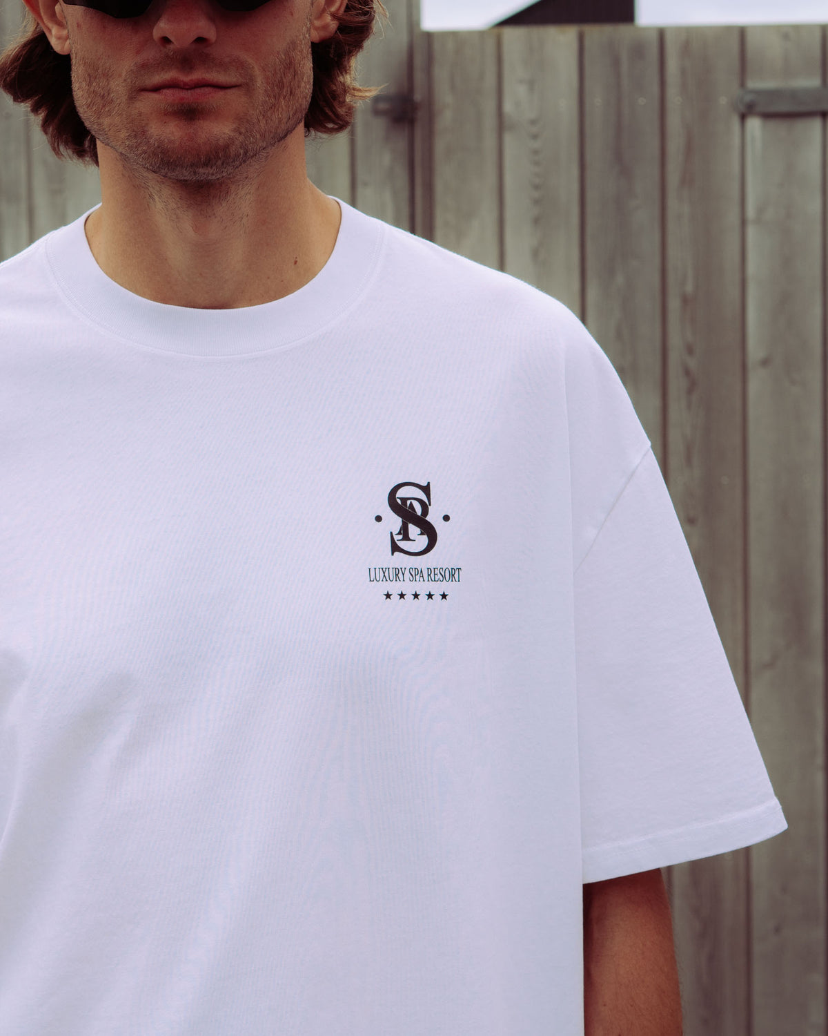 Luxury Spa Resort T-shirt - White
