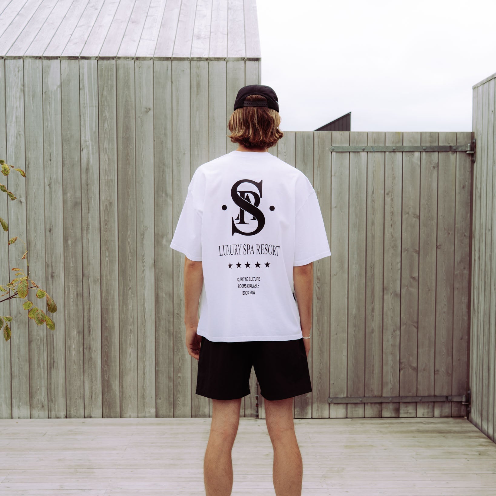 Luxury Spa Resort T-shirt - White