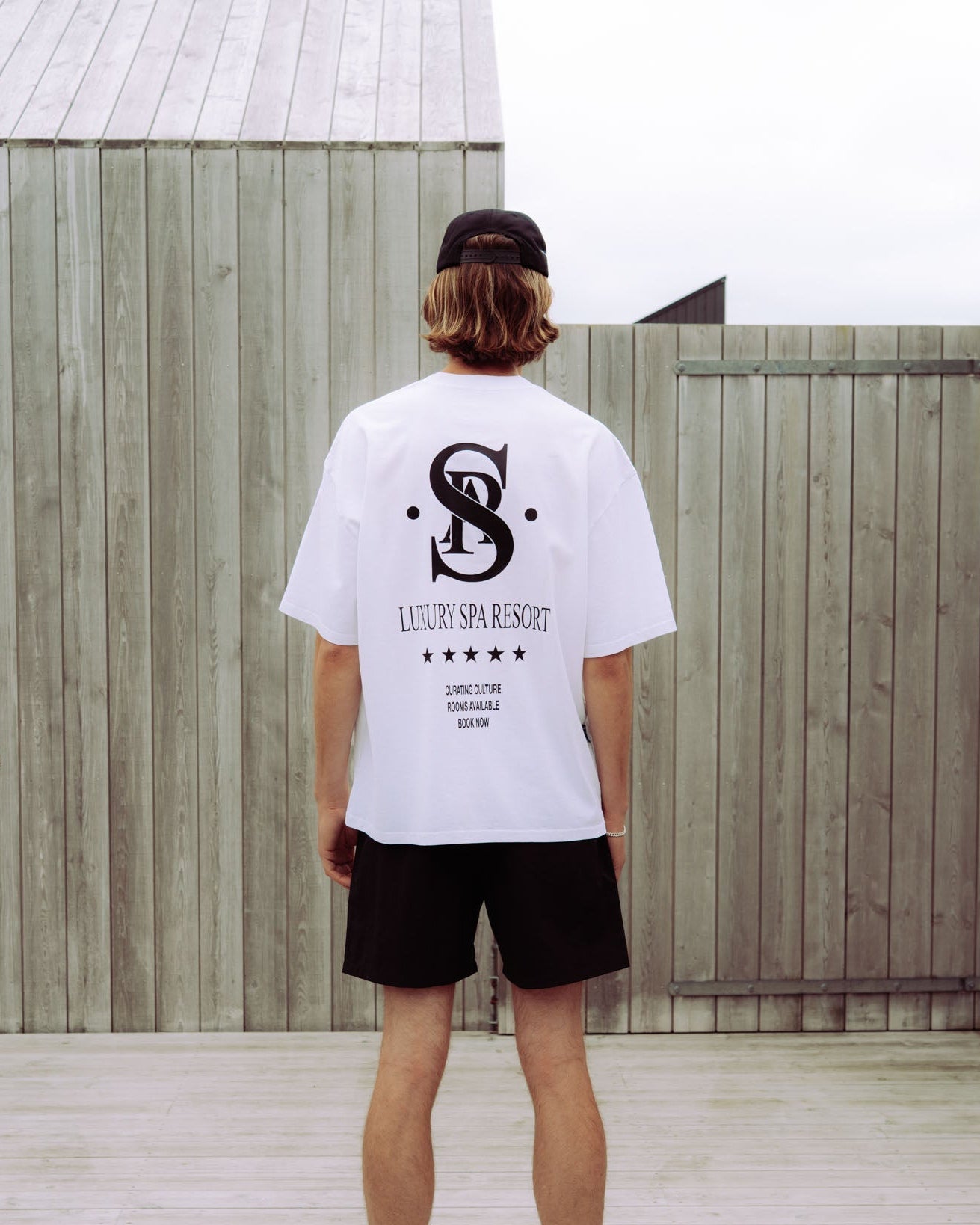Luxury Spa Resort T-shirt - White