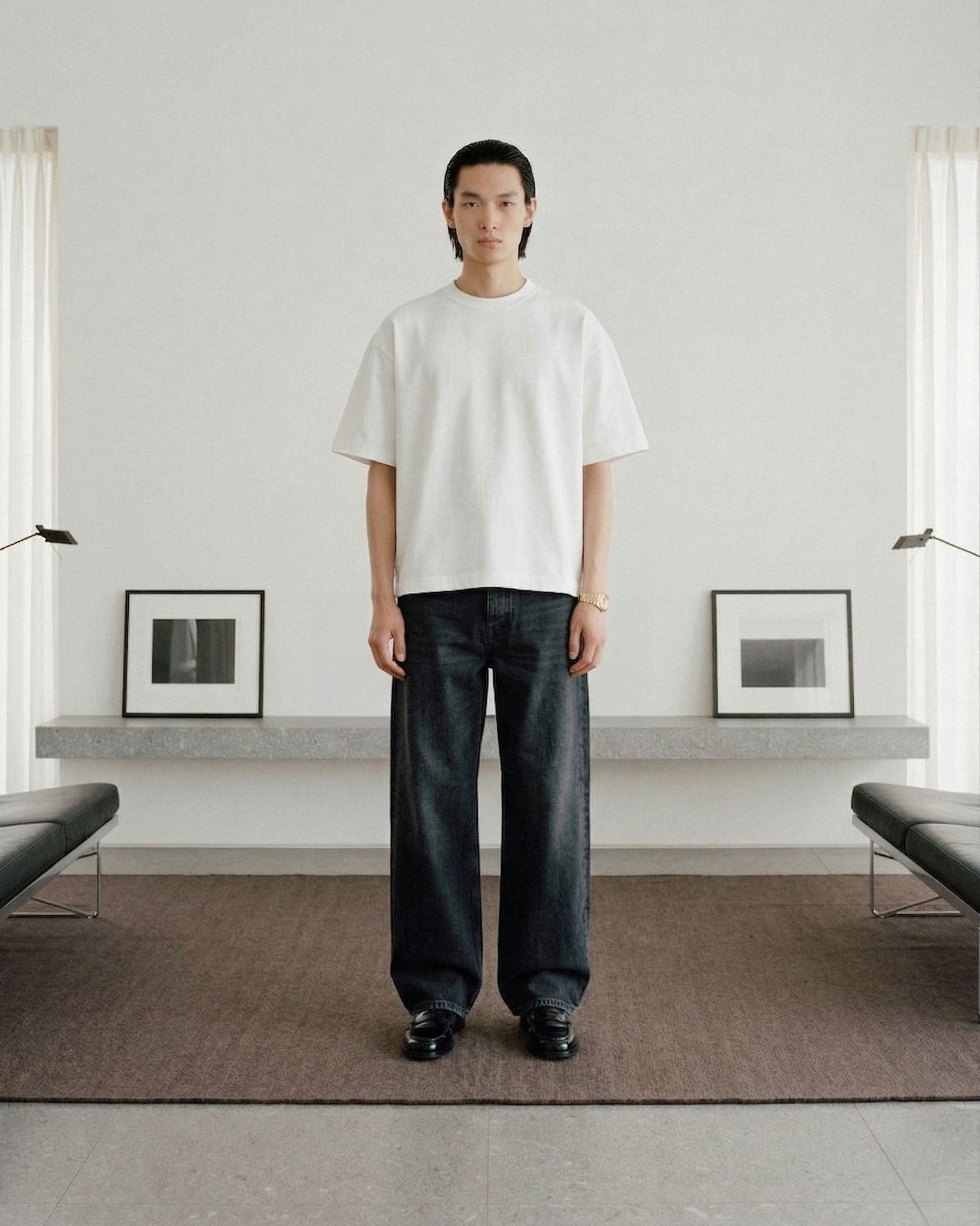 Mediumweight Essentials T-shirt - White