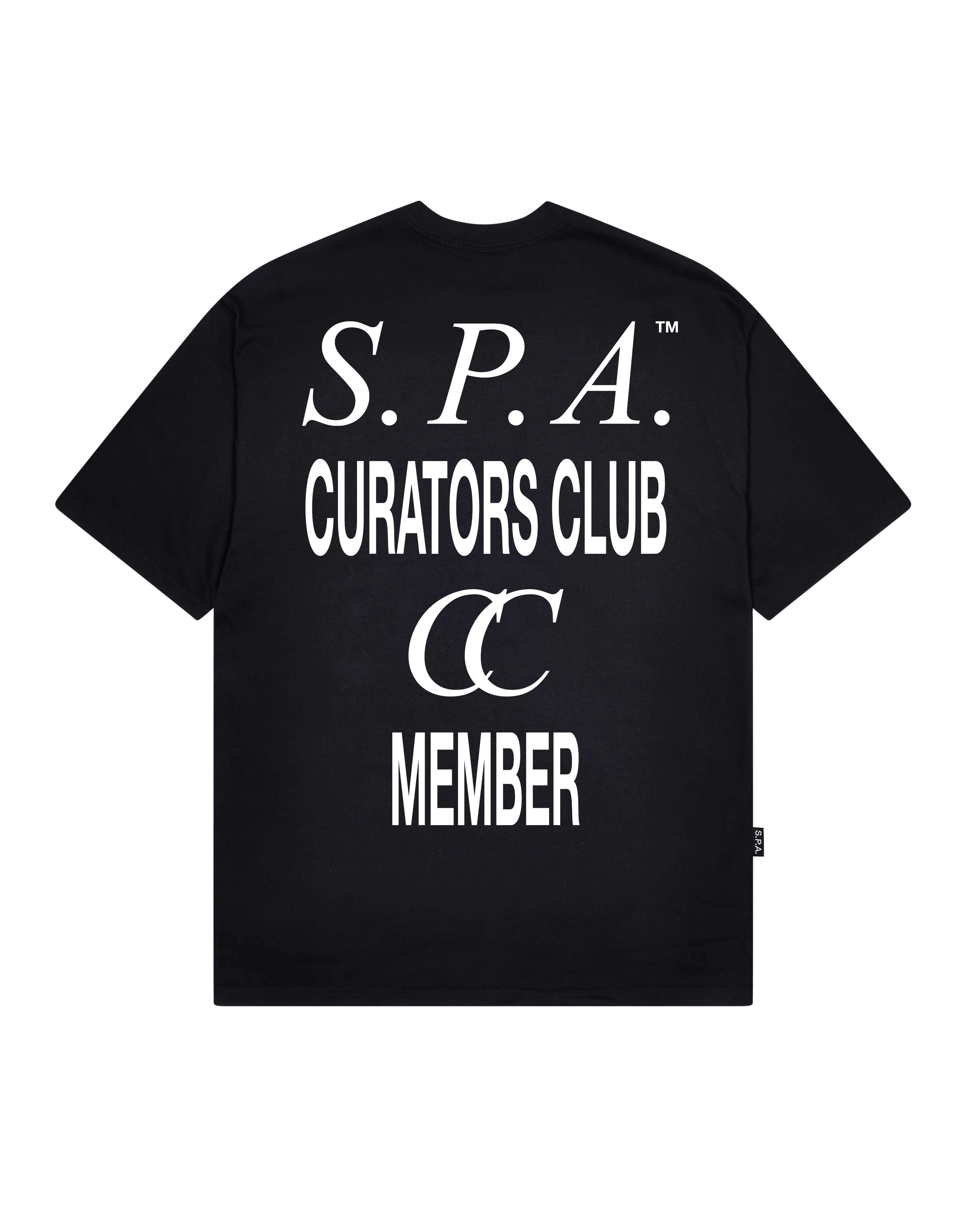Curators Club T-shirt - Black