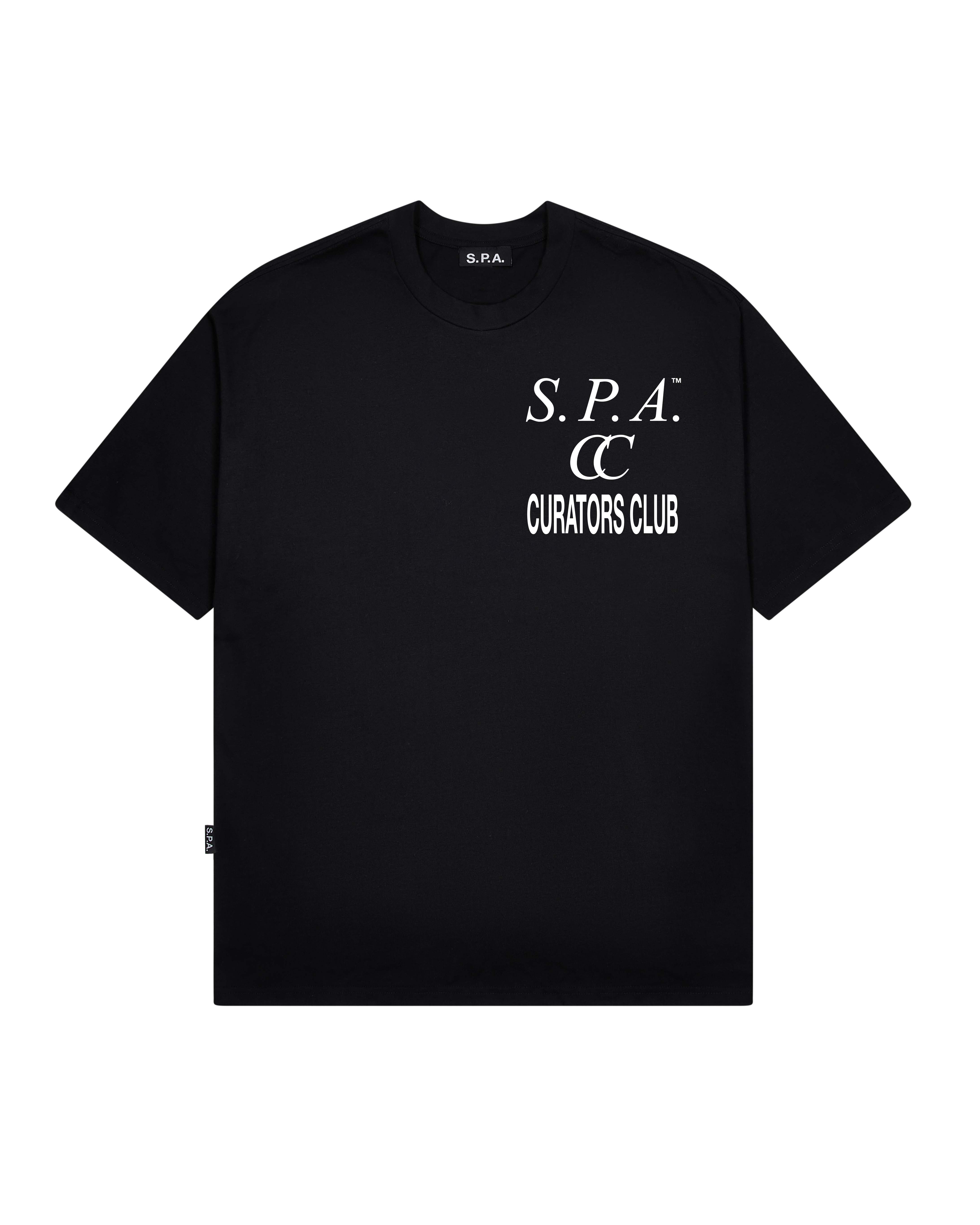 Curators Club T-shirt - Black