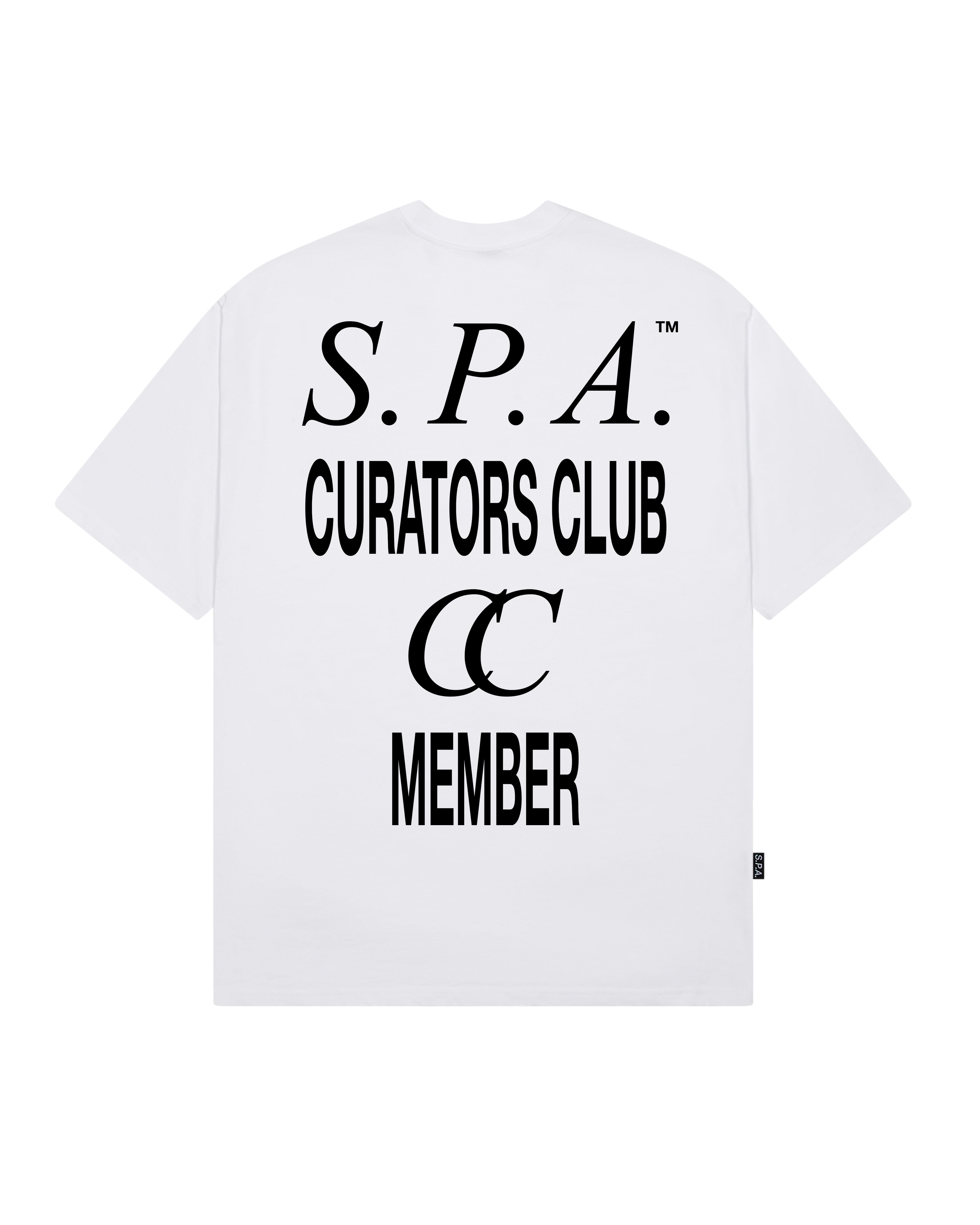 Curators Club T-shirt - White