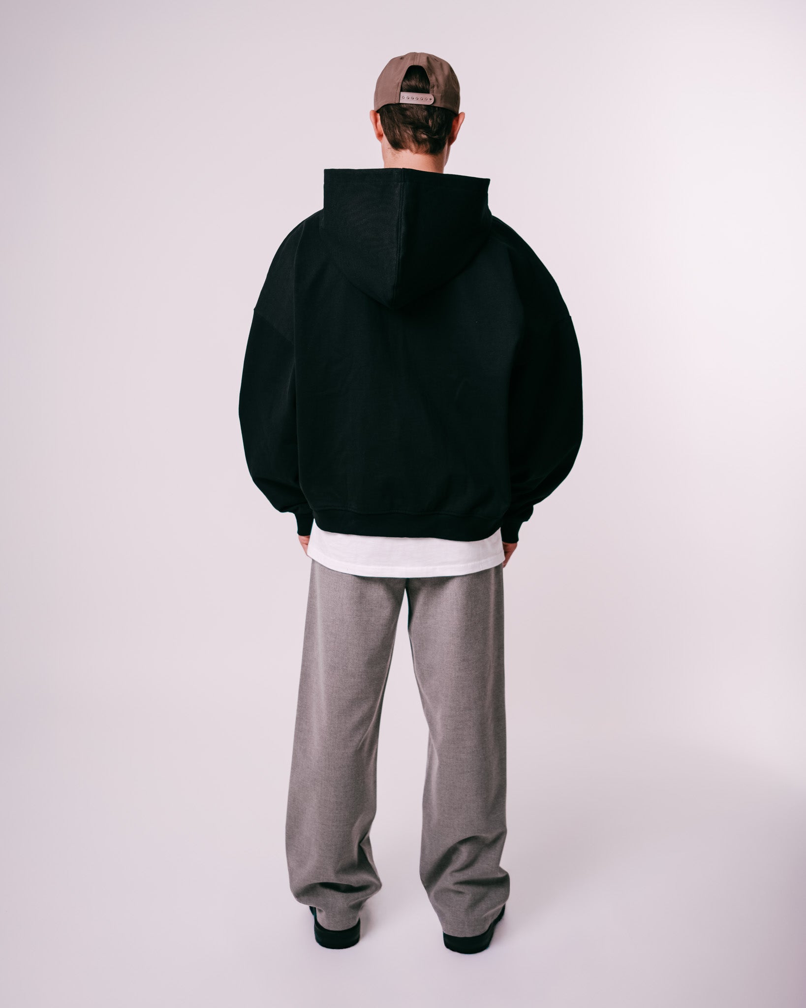 Essentials Zip Hoodie - Black