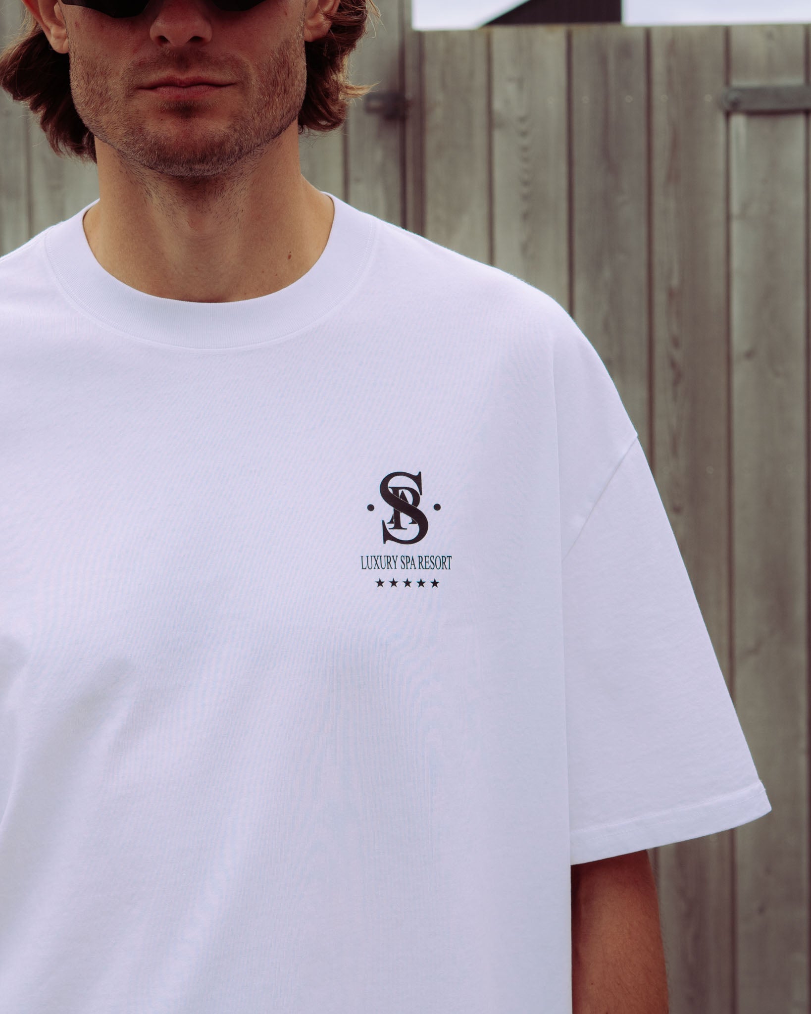 Luxury Spa Resort T-shirt - White
