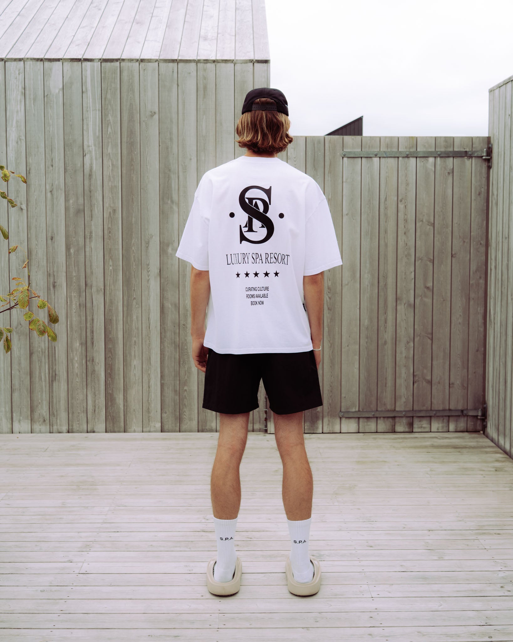 Luxury Spa Resort T-shirt - White