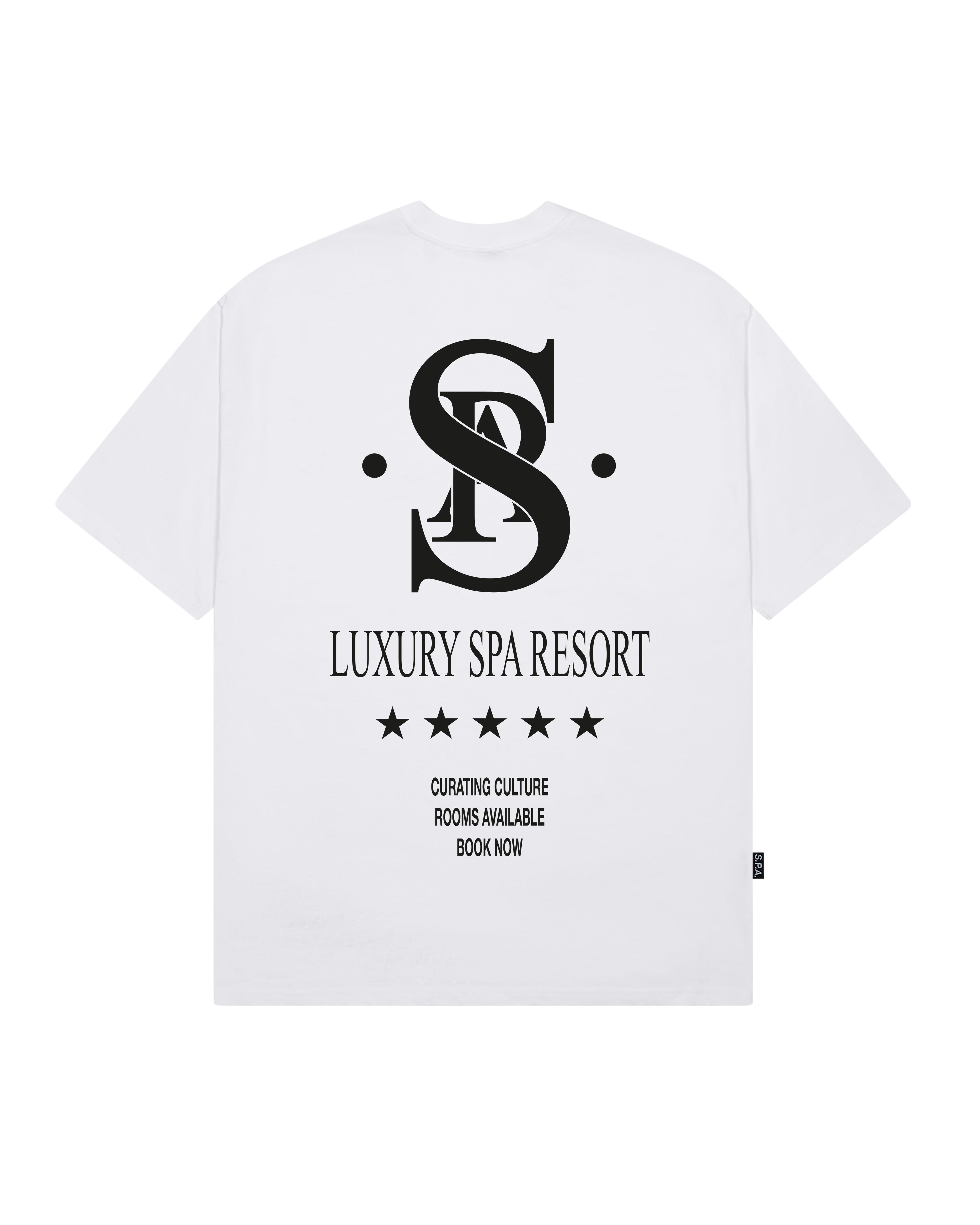 Luxury Spa Resort T-shirt - White