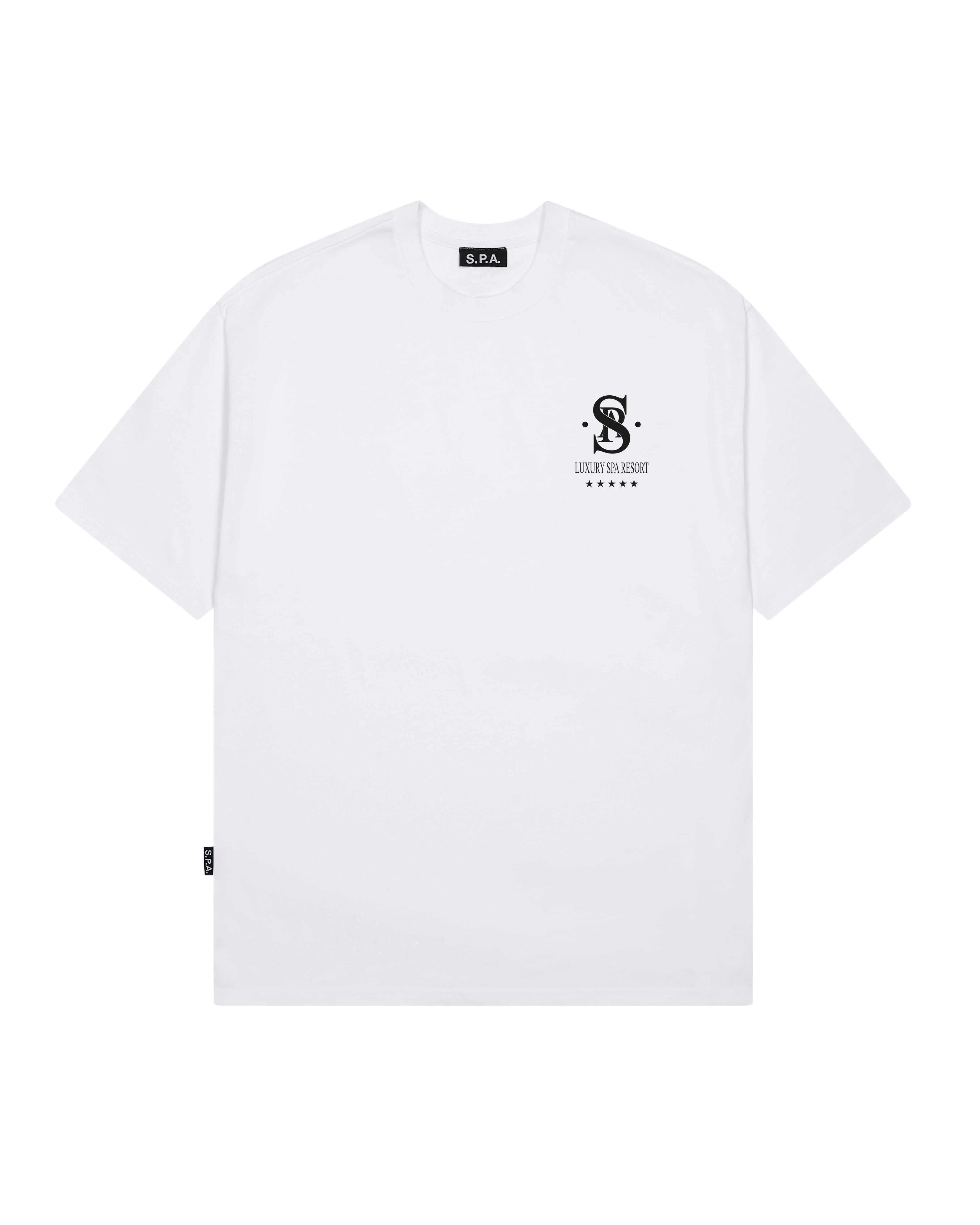 Luxury Spa Resort T-shirt - White