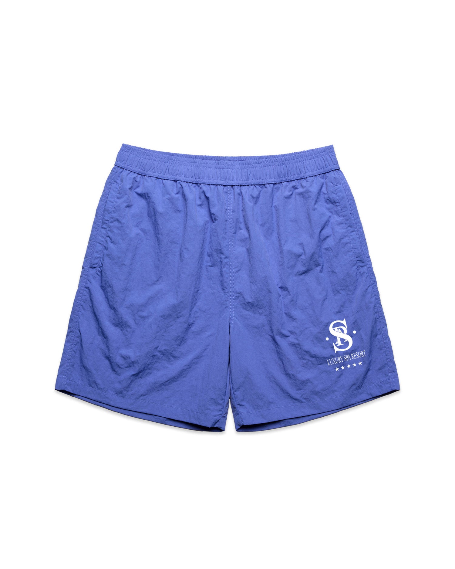 Luxury Spa Resort Swim Shorts - Blue