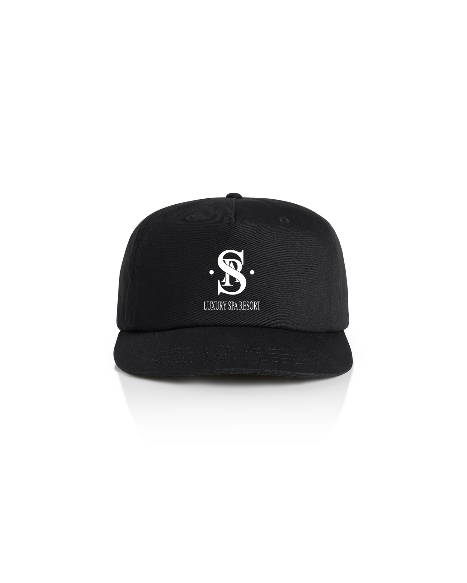 Luxury Spa Resort Cap - Black