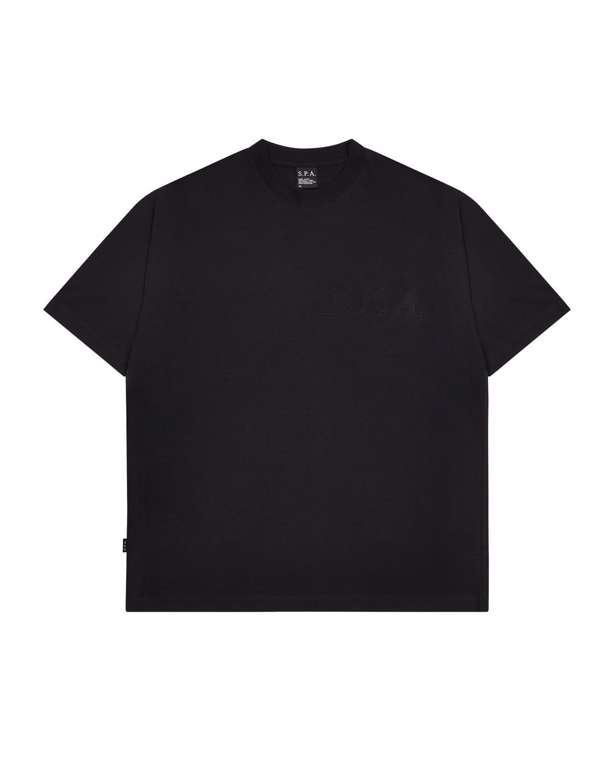 Luxury Embroidered T-shirt - Black