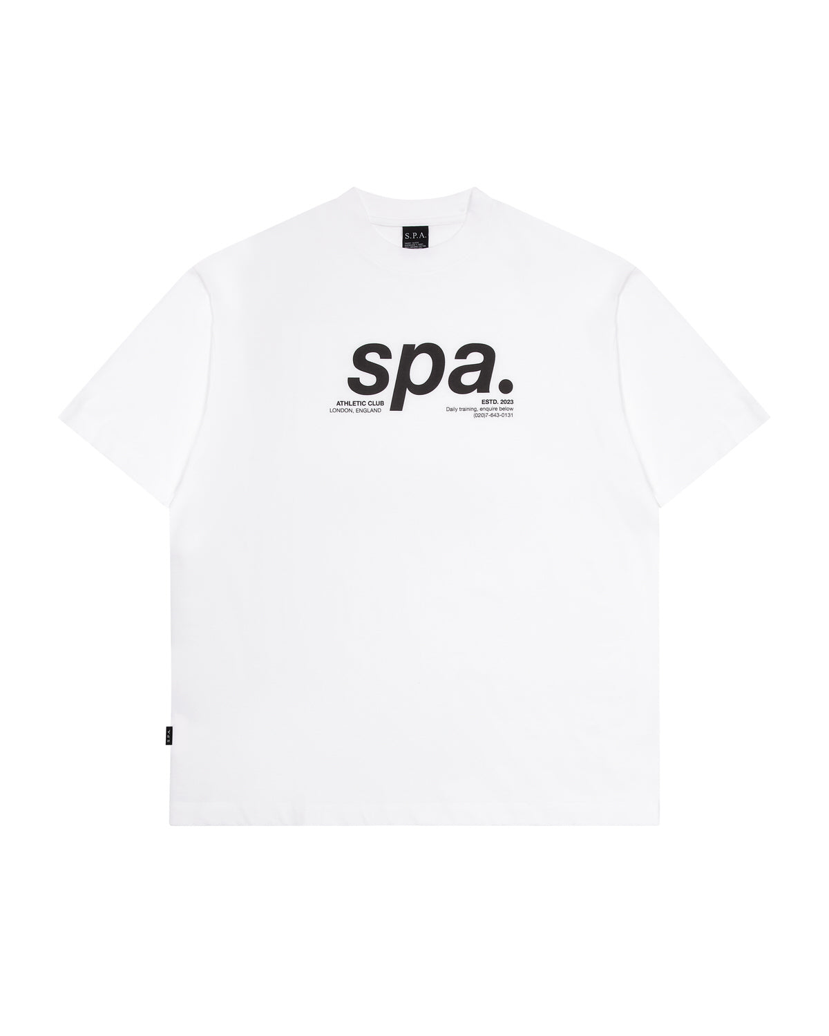S.P.A. Athletic Club T-shirt - White